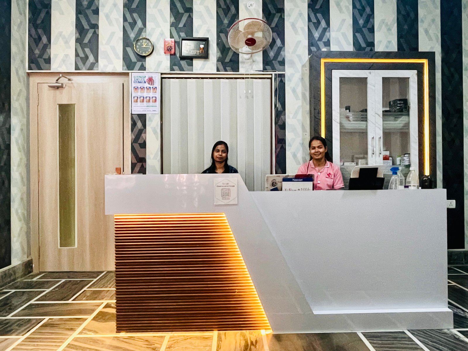 Modern Clinic Interior at Biswas Clinic Ayodhya